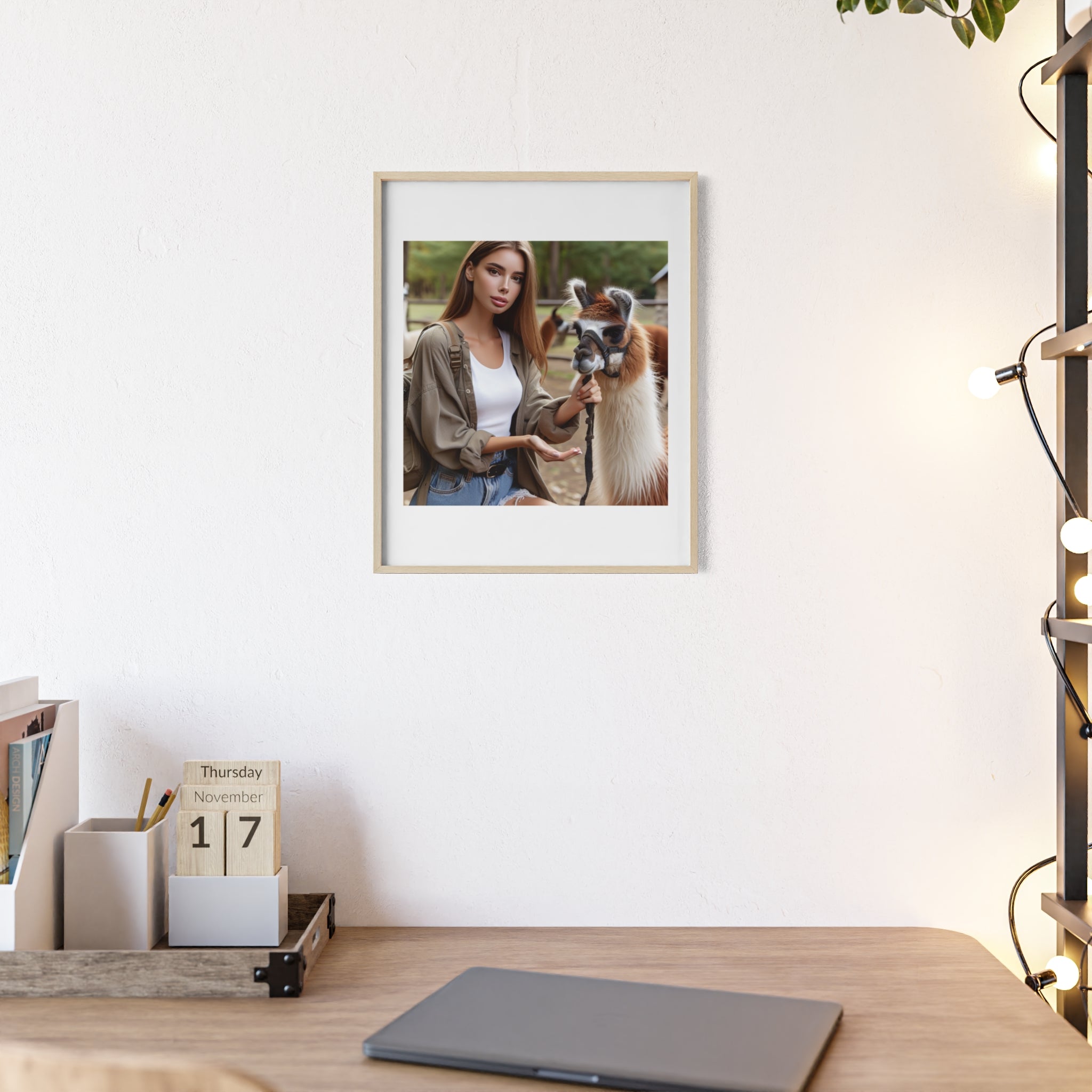Poster mit Holzrahmen, Art.-Nr. FY 00117 P