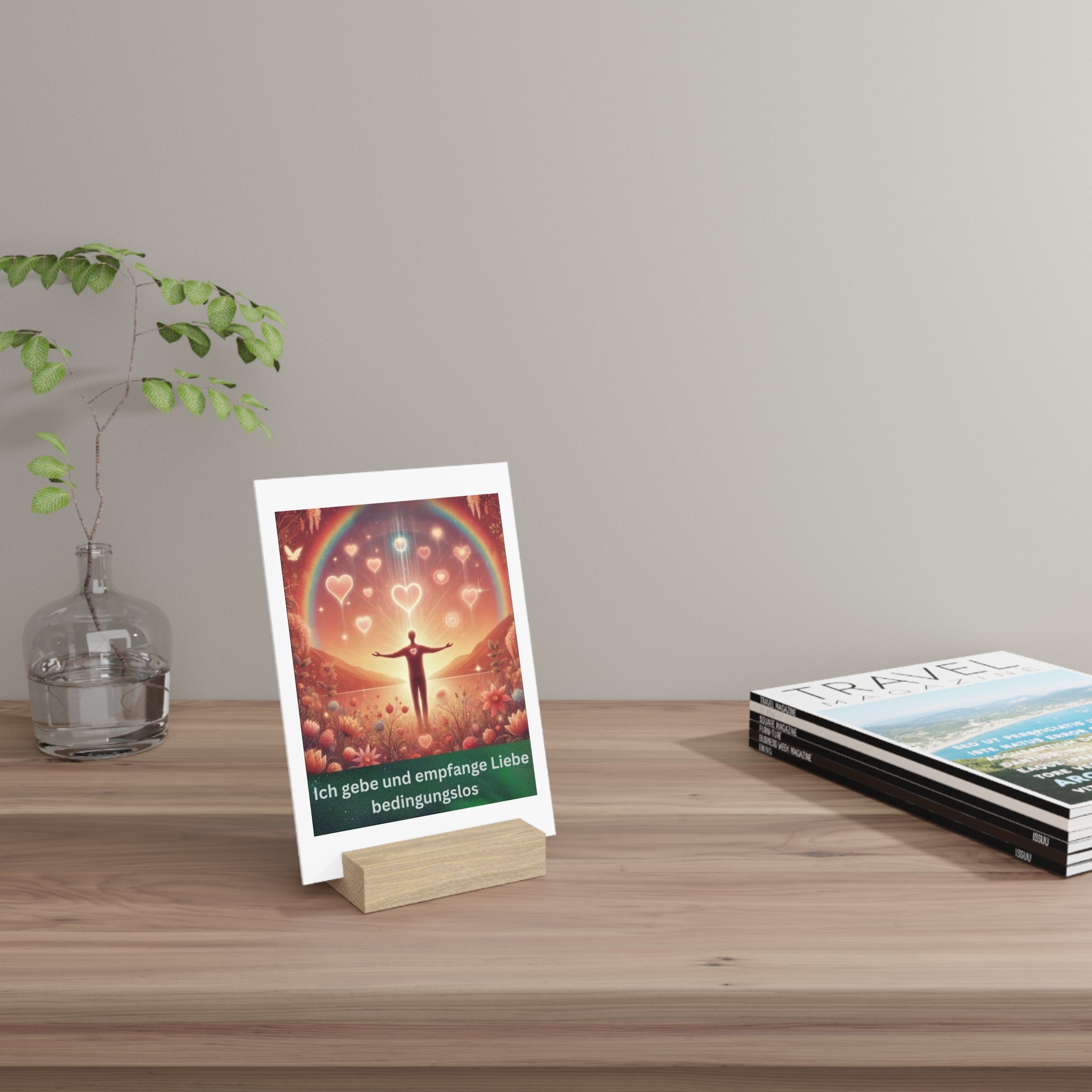 Aufsteller mit Ständer, Art.-Nr. G 008-4