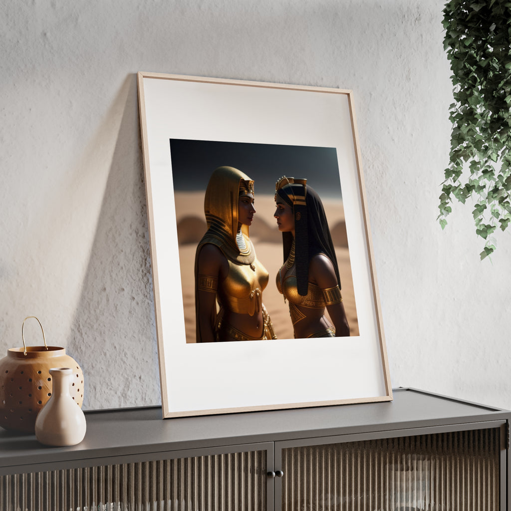 Poster mit Holzrahmen, Art.-Nr. FY 00116 P