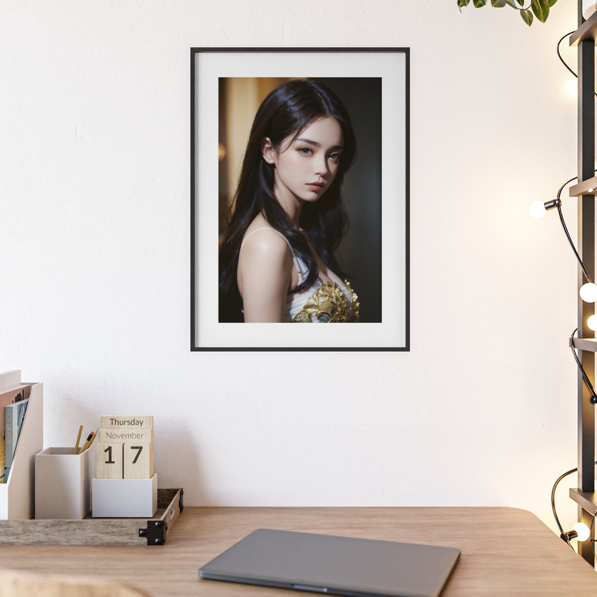 Poster mit Holzrahmen, Art.-Nr. AP 00157 P