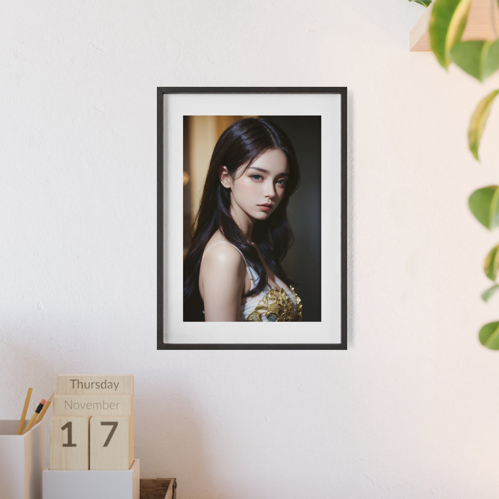 Poster mit Holzrahmen, Art.-Nr. AP 00157 P