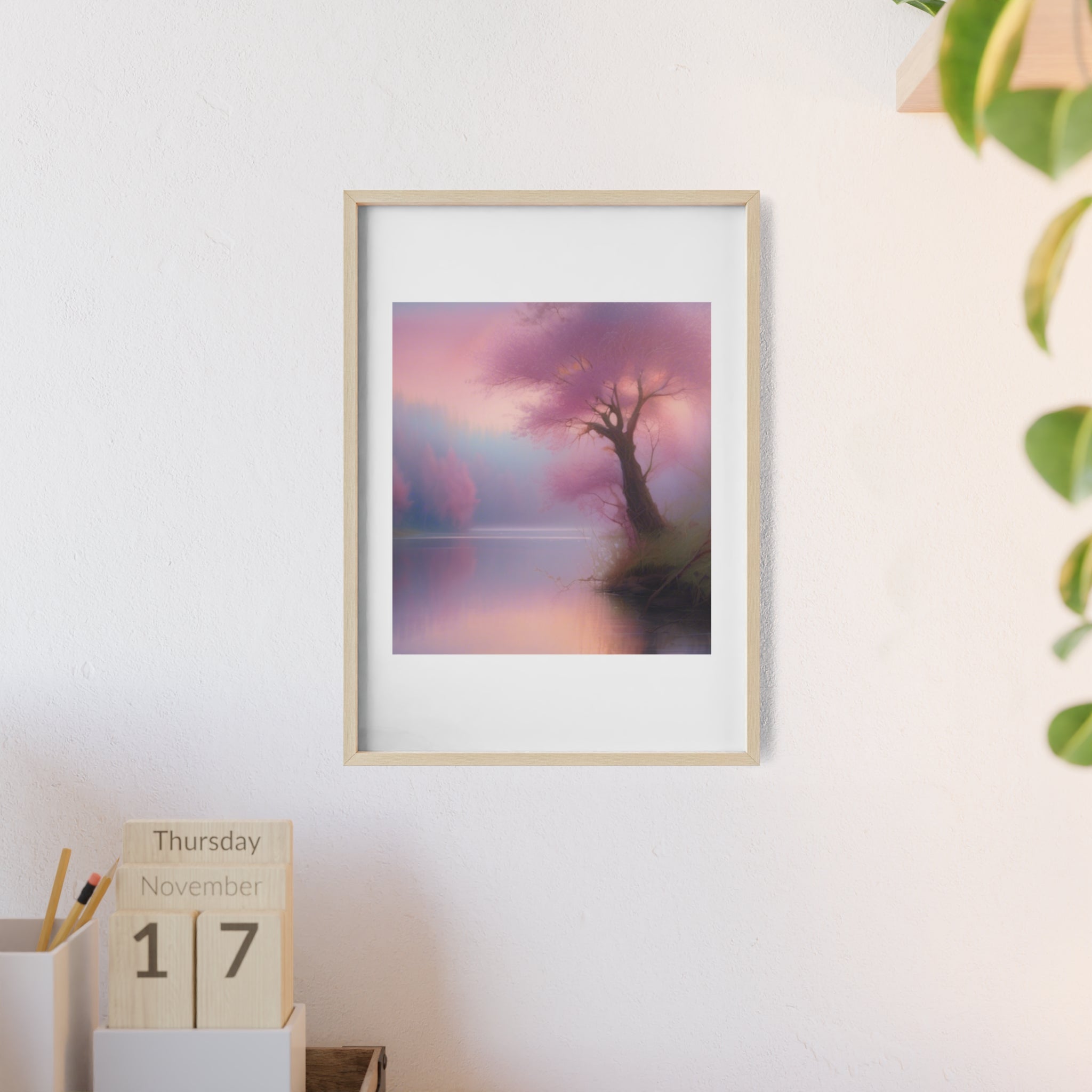 Poster mit Holzrahmen, Art.-Nr. FY 00127 P