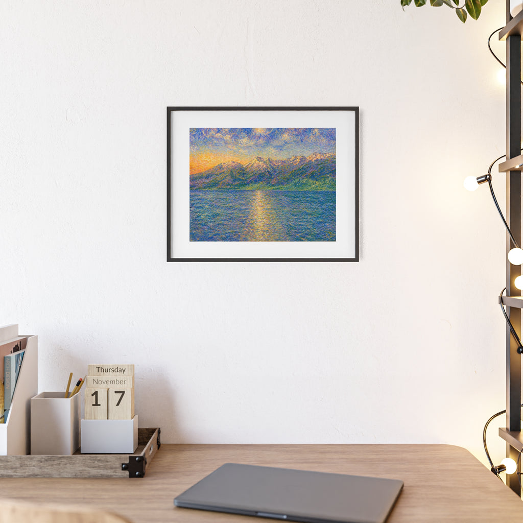 Poster mit Holzrahmen, Art.-Nr. AP 00168 P
