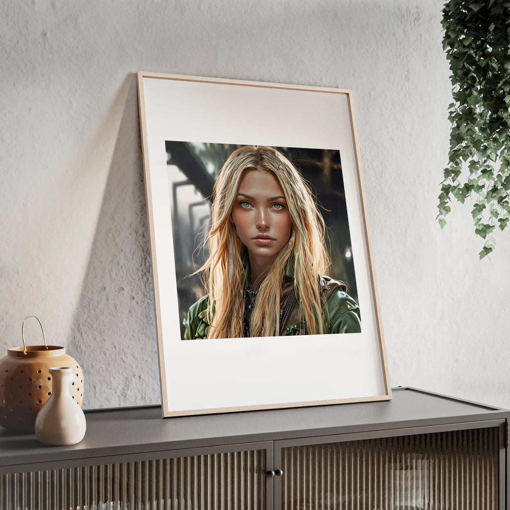 Poster mit Holzrahmen, Art.-Nr. AP 00164 P