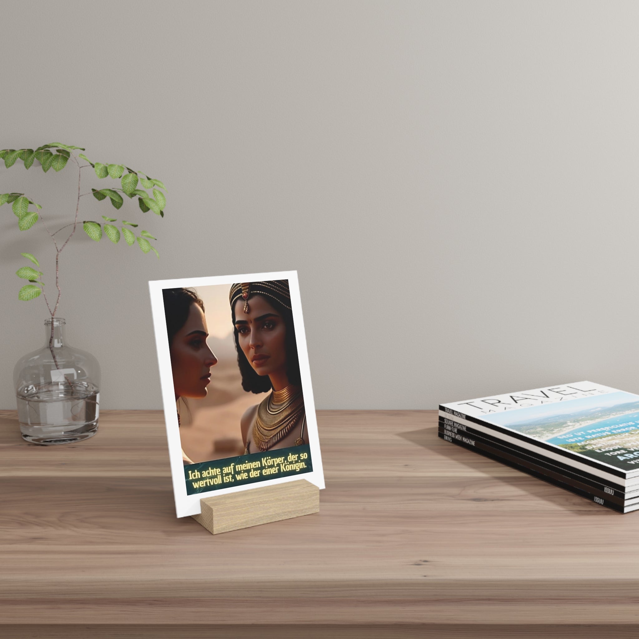 Aufsteller mit Ständer, Art.-Nr. G 001b-1