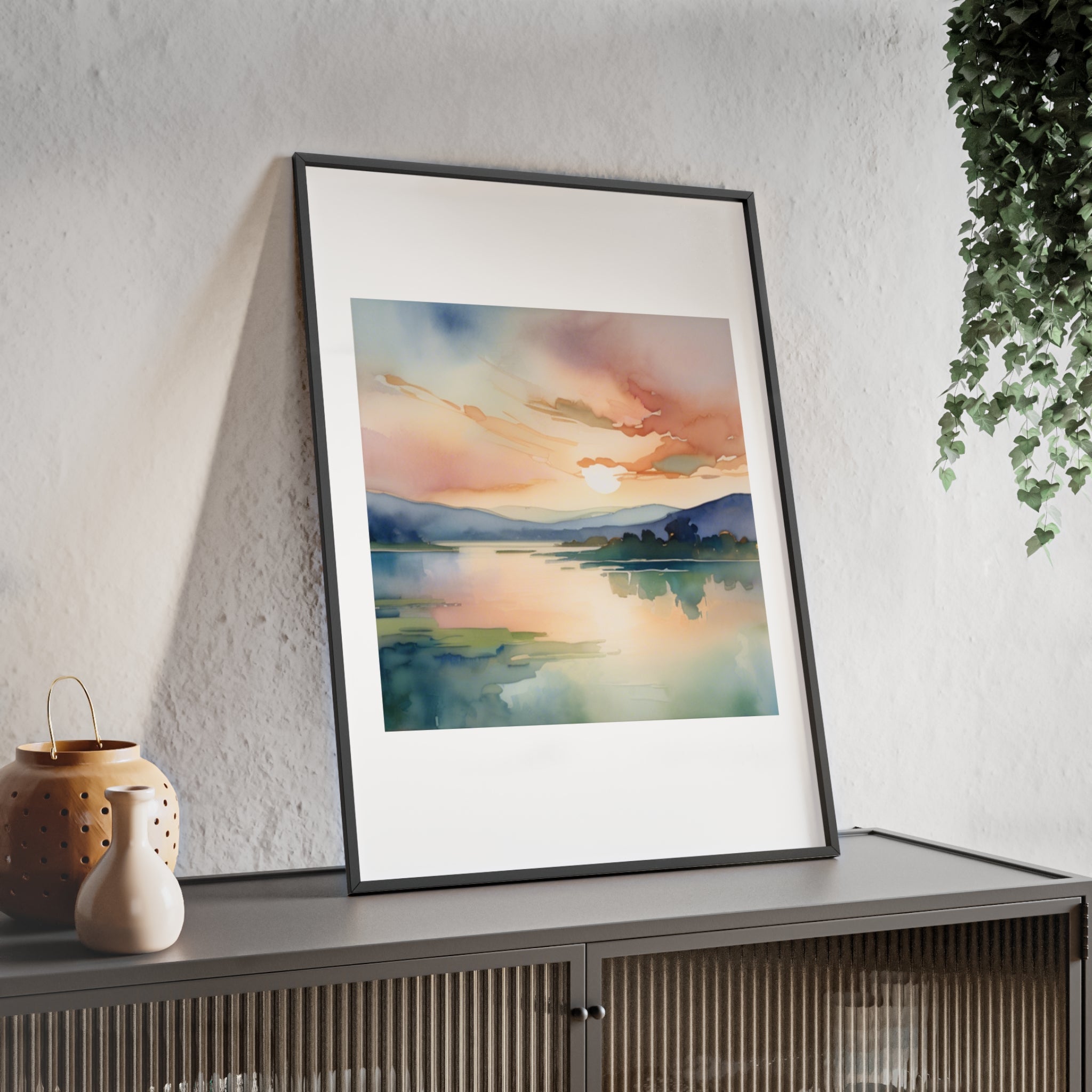 Poster mit Holzrahmen, Art.-Nr. FY 00137 P