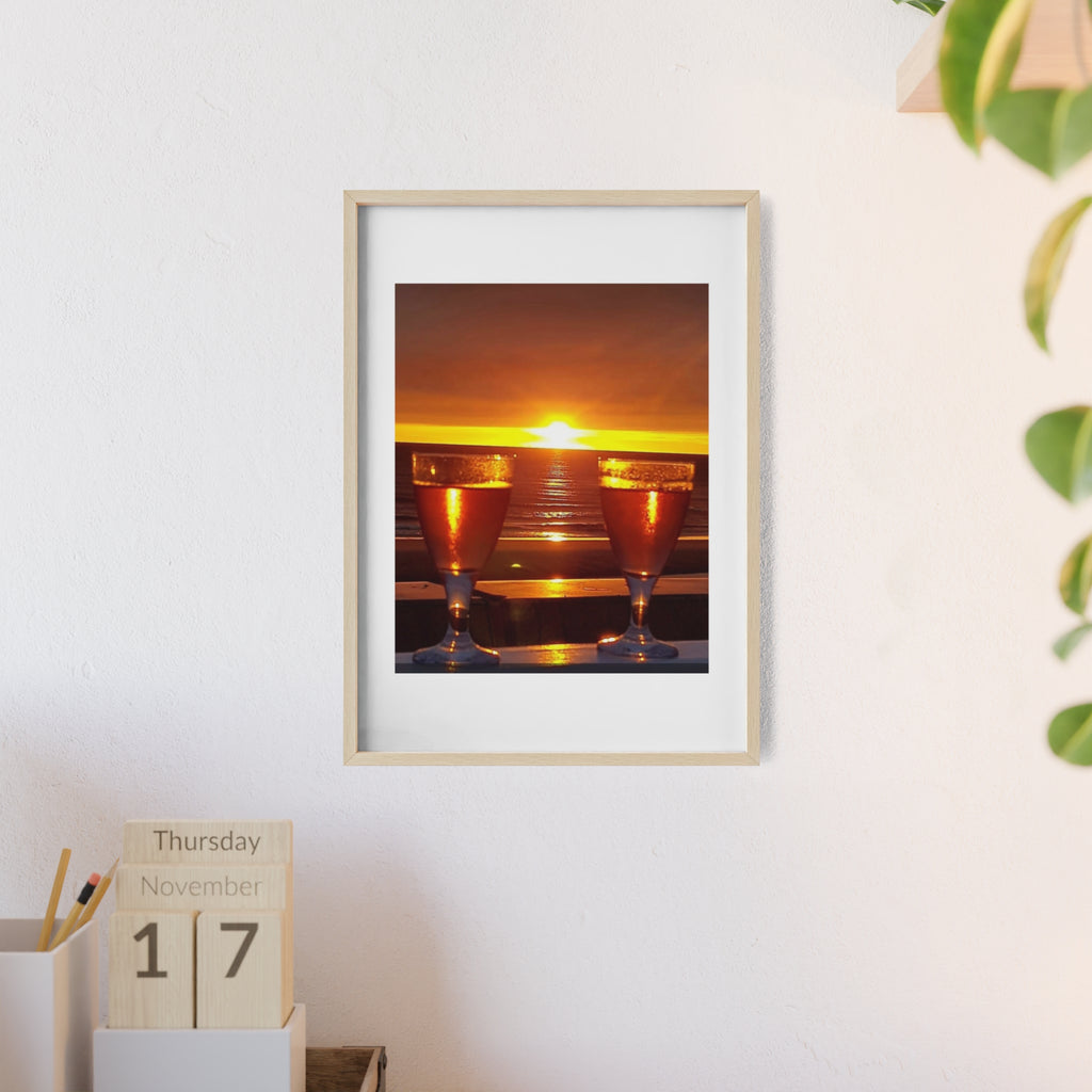 Poster mit Holzrahmen, Art.-Nr. NA 00108 P