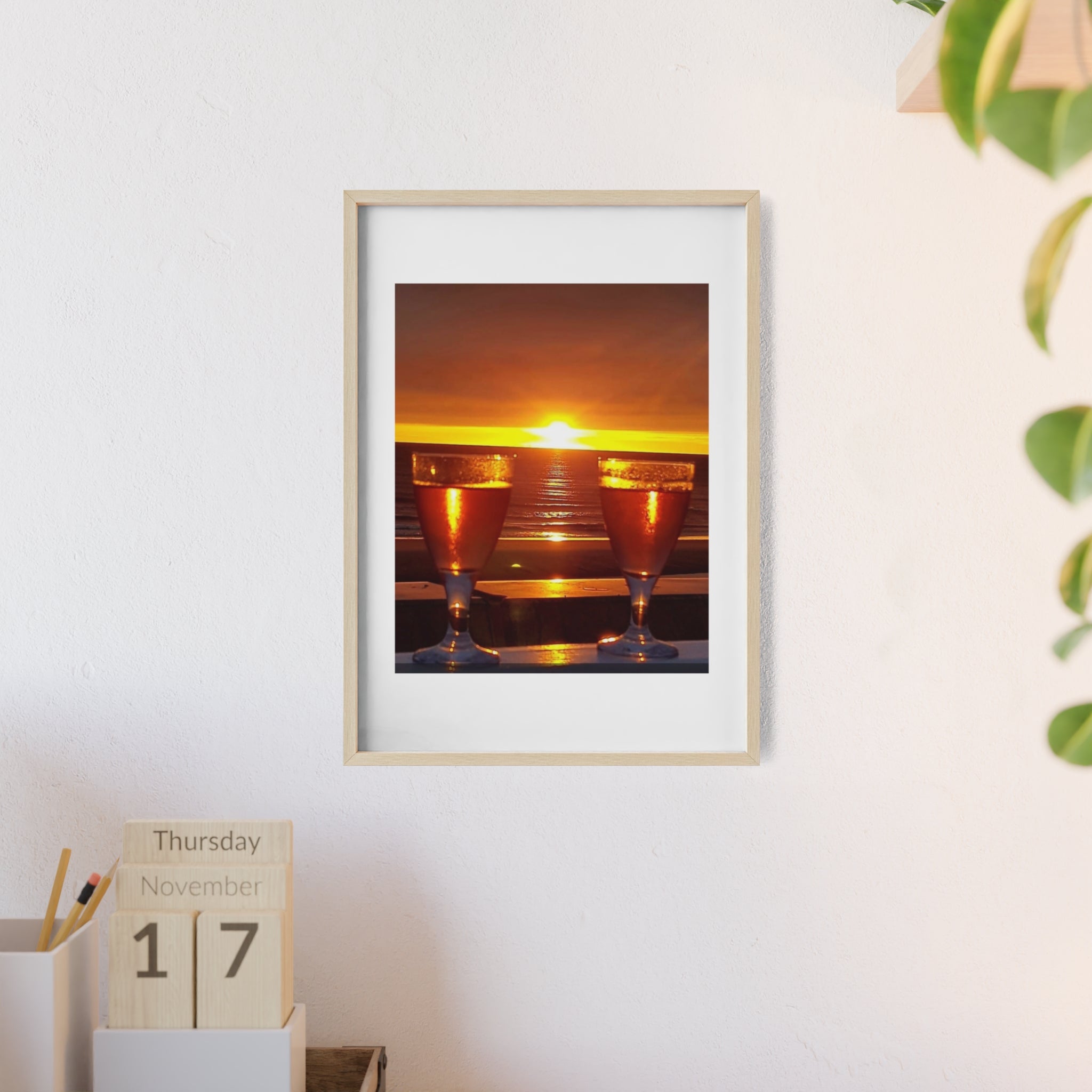 Poster mit Holzrahmen, Art.-Nr. NA 00108 P