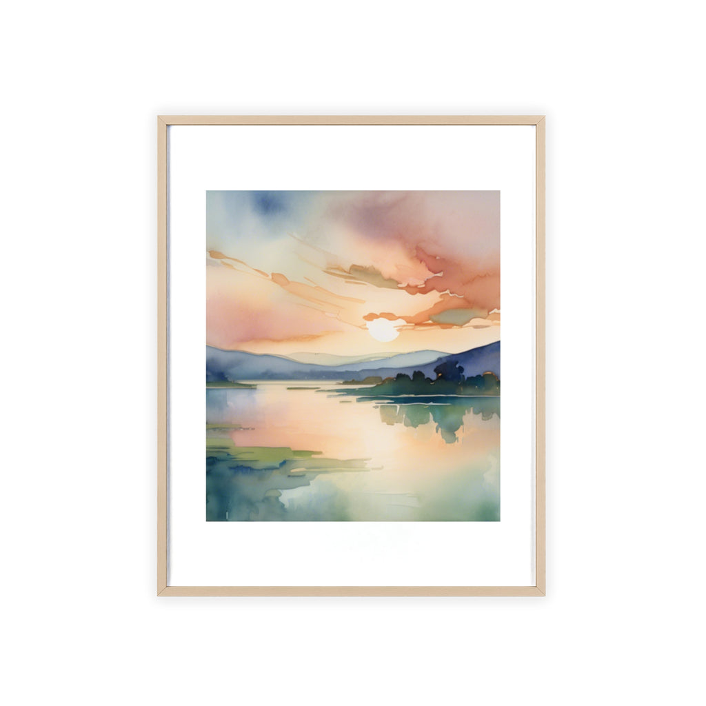 Poster mit Holzrahmen, Art.-Nr. AP 00148 P