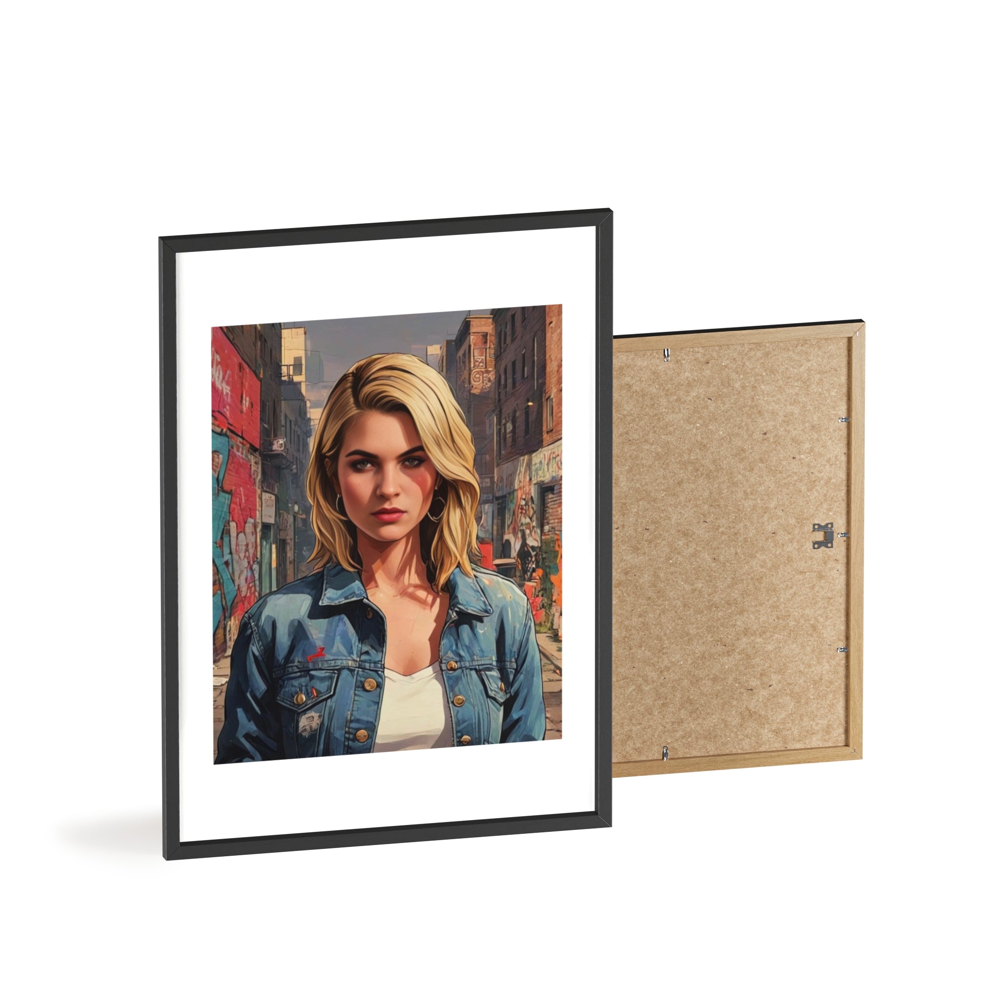 Poster mit Holzrahmen, Art.-Nr. AP 00153 P