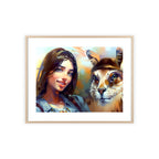 Poster mit Holzrahmen, Art.-Nr. AP 00122 P