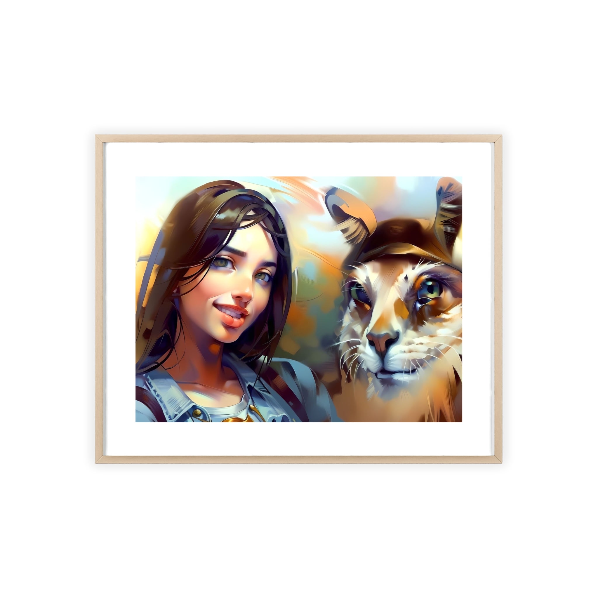 Poster mit Holzrahmen, Art.-Nr. AP 00122 P