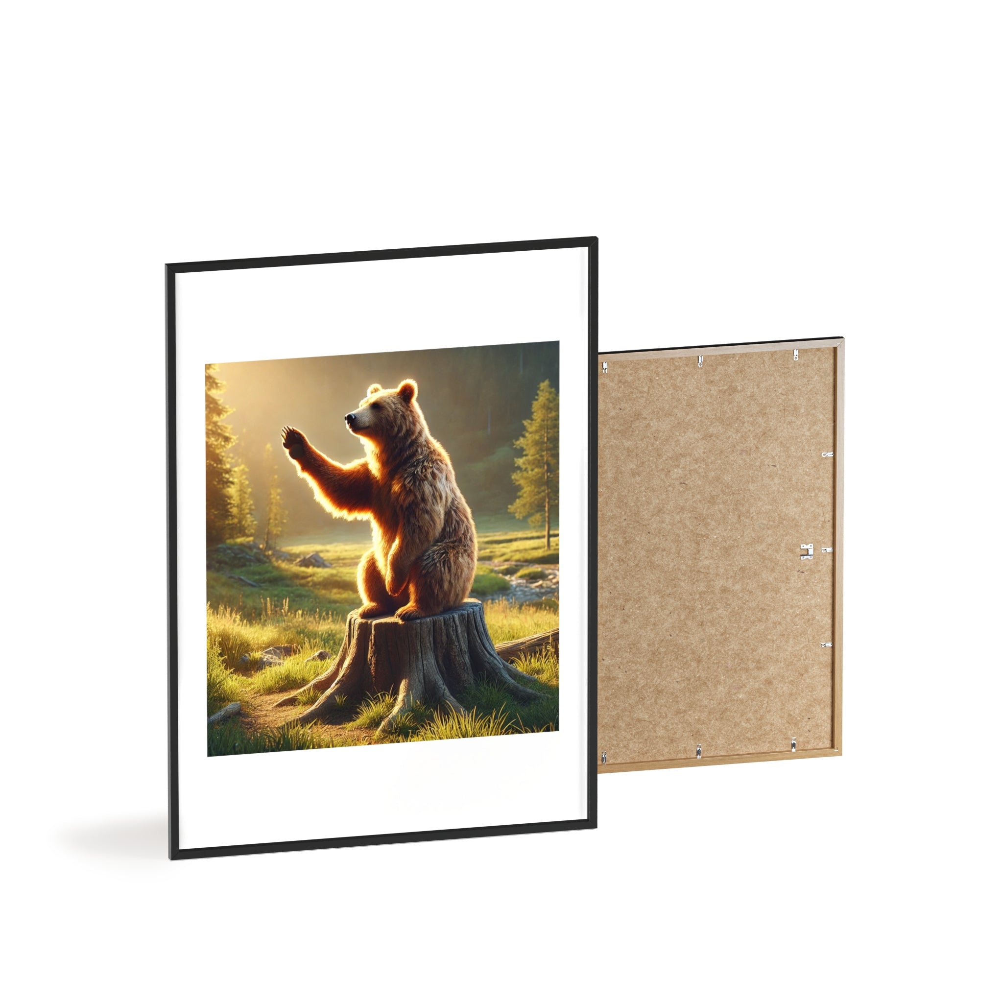 Poster mit Holzrahmen, Art.-Nr. FY 00111 P