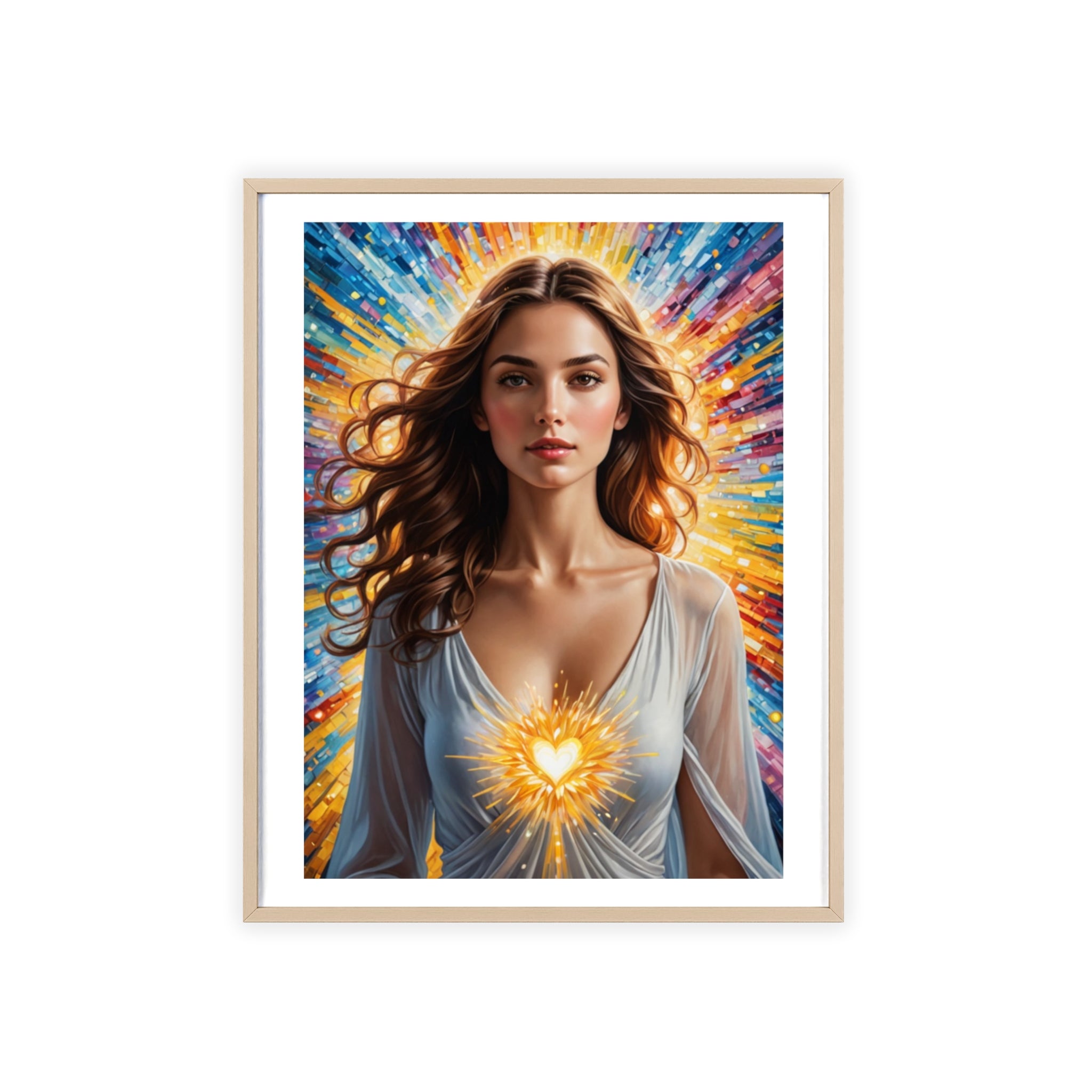 Poster mit Holzrahmen, Art.-Nr. FY 00108 P