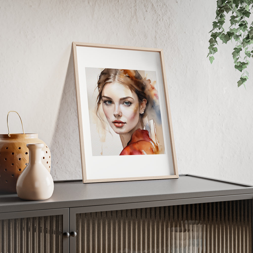 Poster mit Holzrahmen, Art.-Nr. AP 00163 P