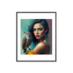 Poster mit Holzrahmen, Art.-Nr. FY 00121 P