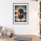 Poster mit Holzrahmen, Art.-Nr. FY 00126 P