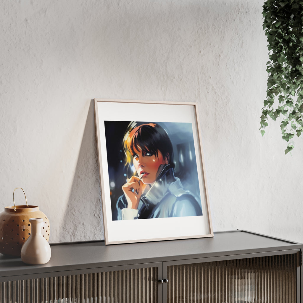 Poster mit Holzrahmen, Art.-Nr. AP 00109 P