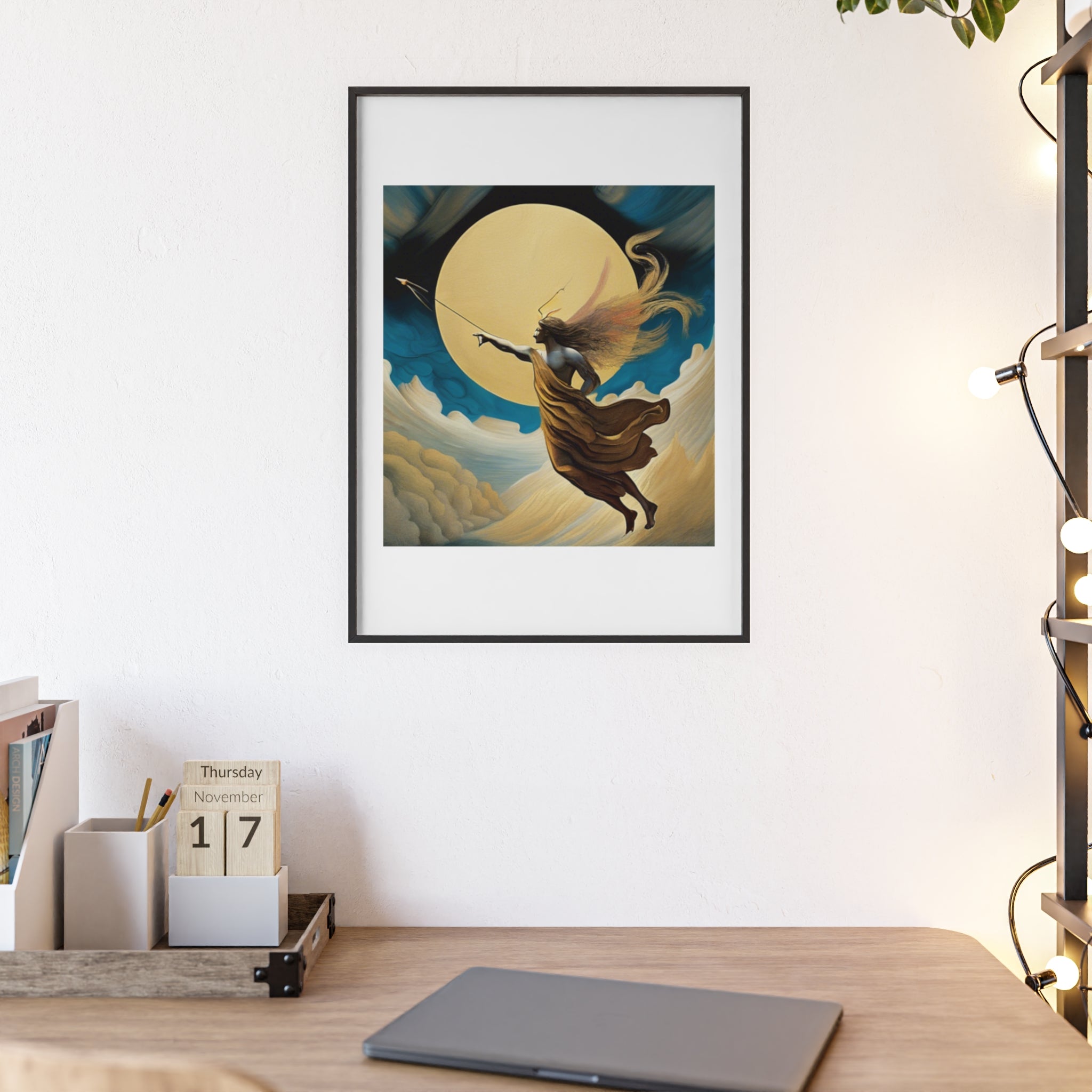 Poster mit Holzrahmen, Art.-Nr. FY 00118 P