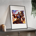 Poster mit Holzrahmen, Art.-Nr. FY 00134 P