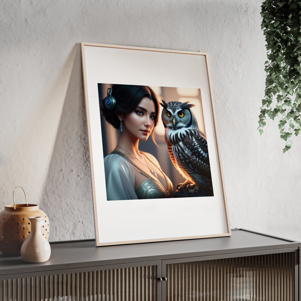 Poster mit Holzrahmen, Art.-Nr. MY 00101 P