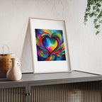 Poster mit Holzrahmen, Art.-Nr. FY 00114 P