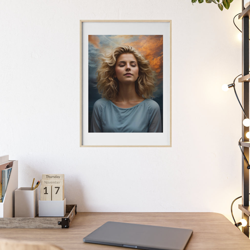 Poster mit Holzrahmen, Art.-Nr. FY 00109 P