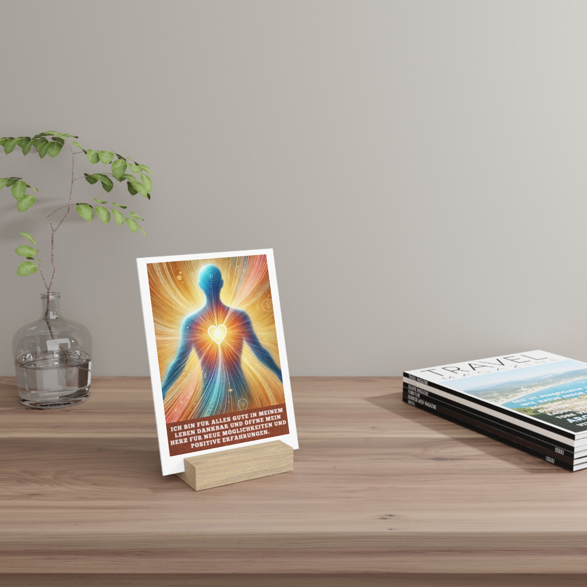 Aufsteller mit Ständer, Art.-Nr. G 002-9