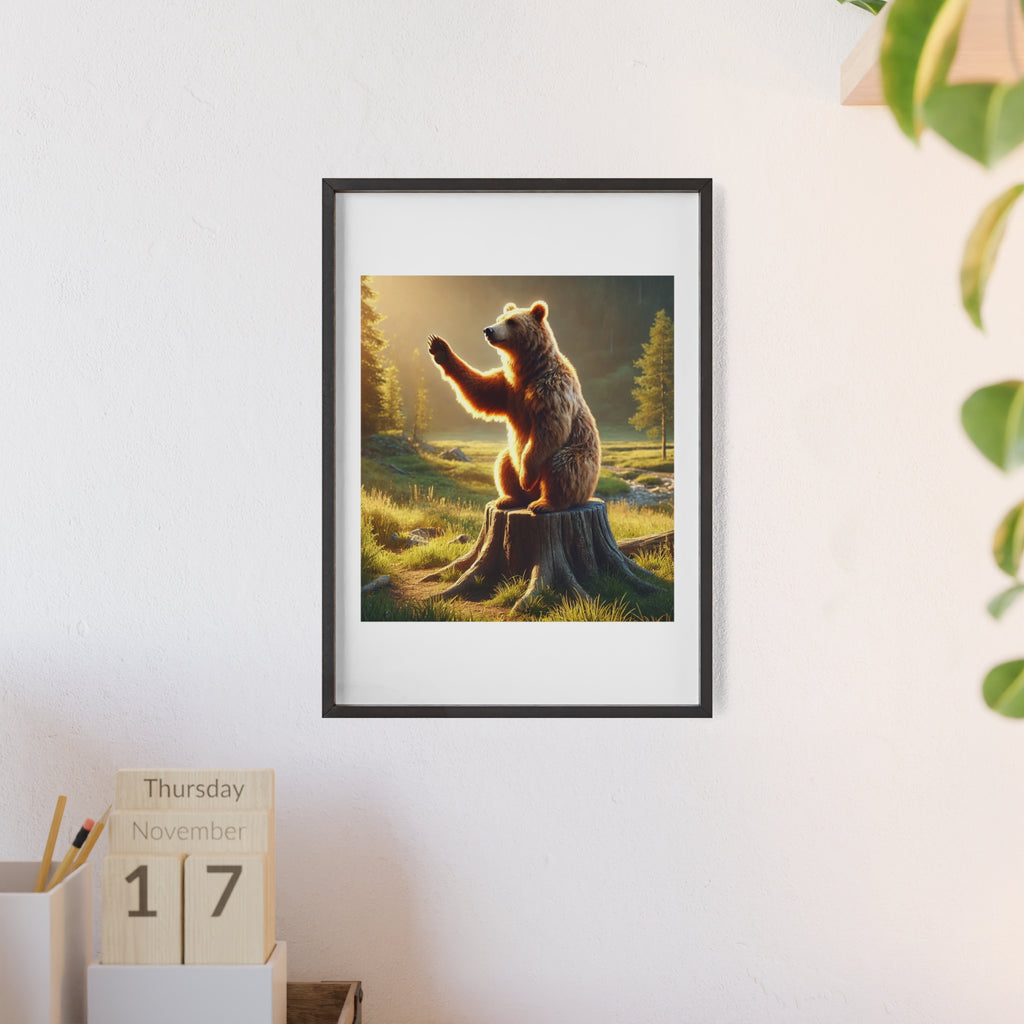 Poster mit Holzrahmen, Art.-Nr. FY 00111 P