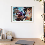 Poster mit Holzrahmen, Art.-Nr. AP 00124 P