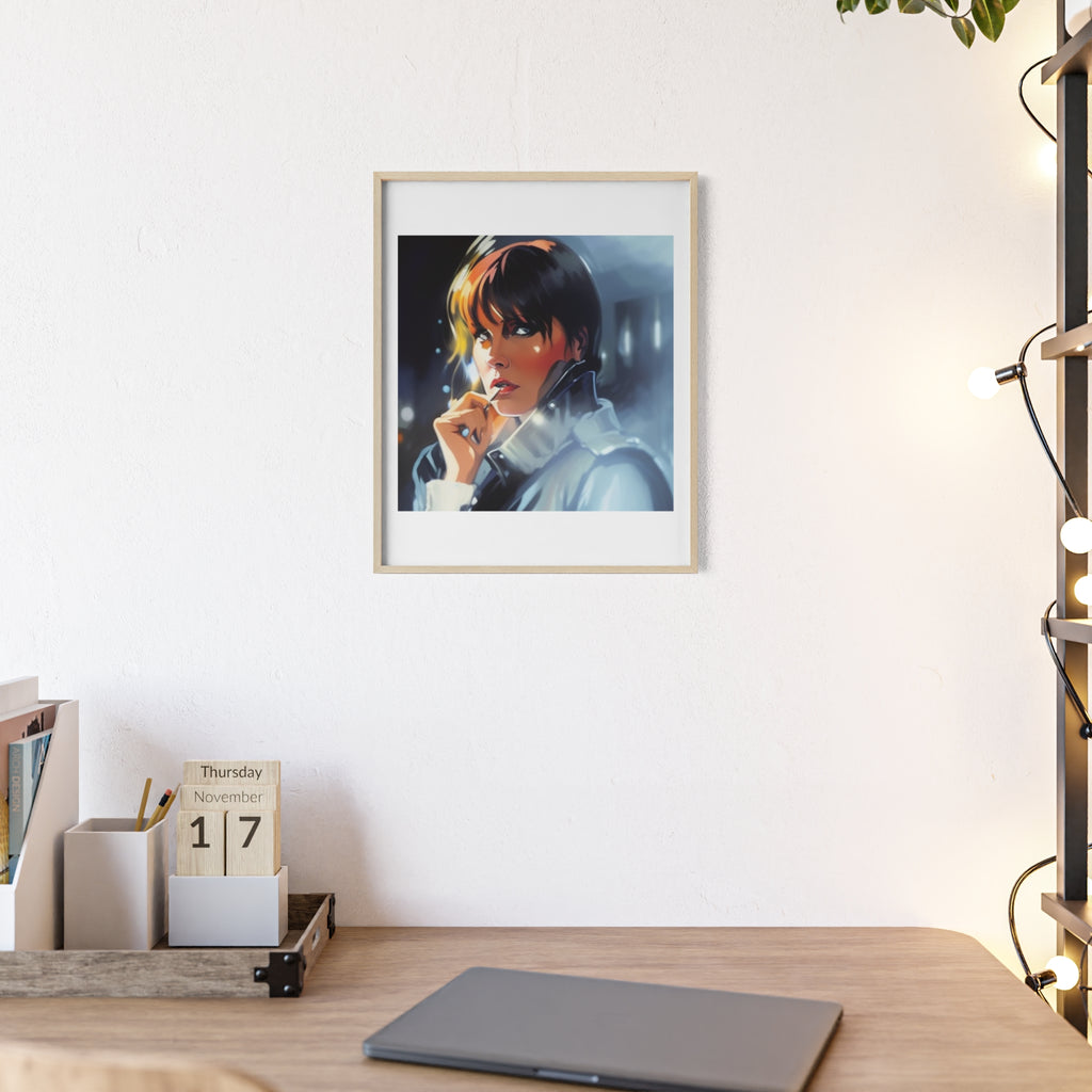 Poster mit Holzrahmen, Art.-Nr. AP 00109 P