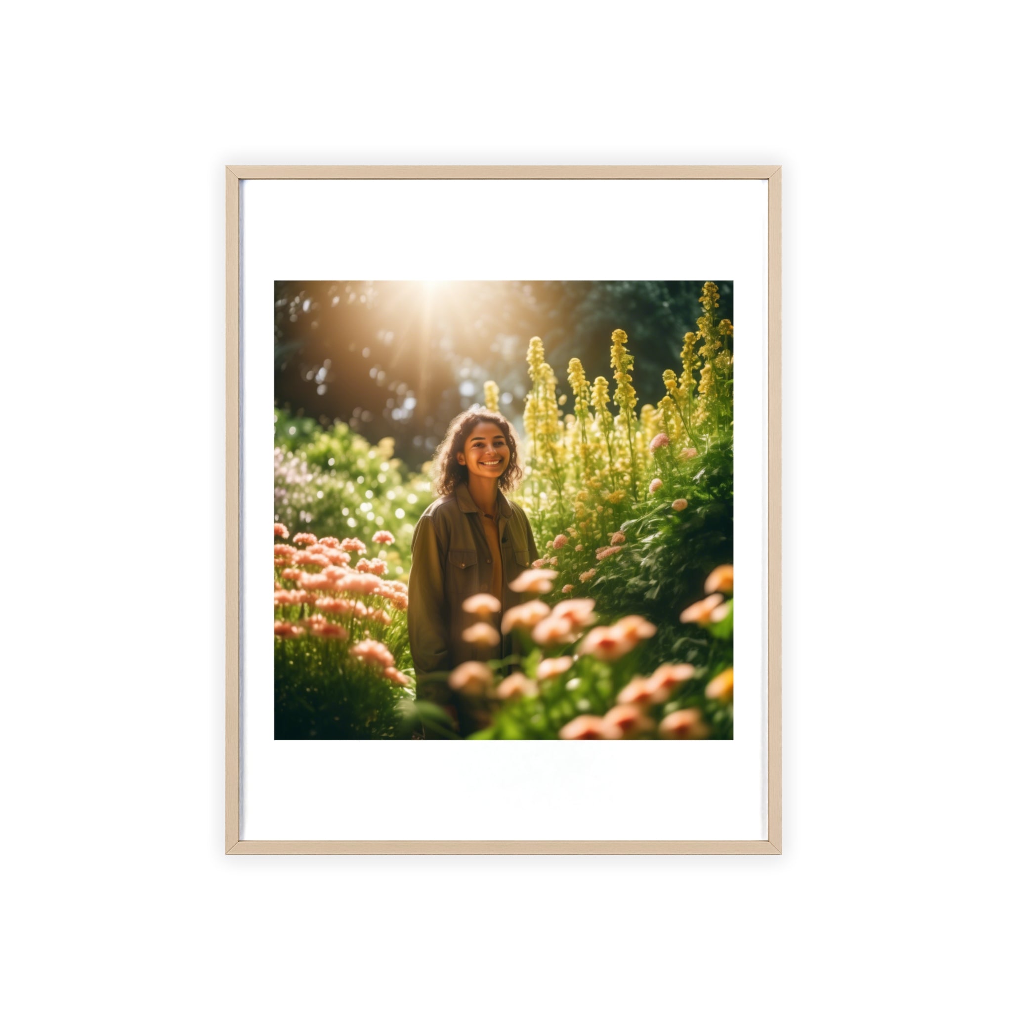 Poster mit Holzrahmen, Art.-Nr. AP 00129 P