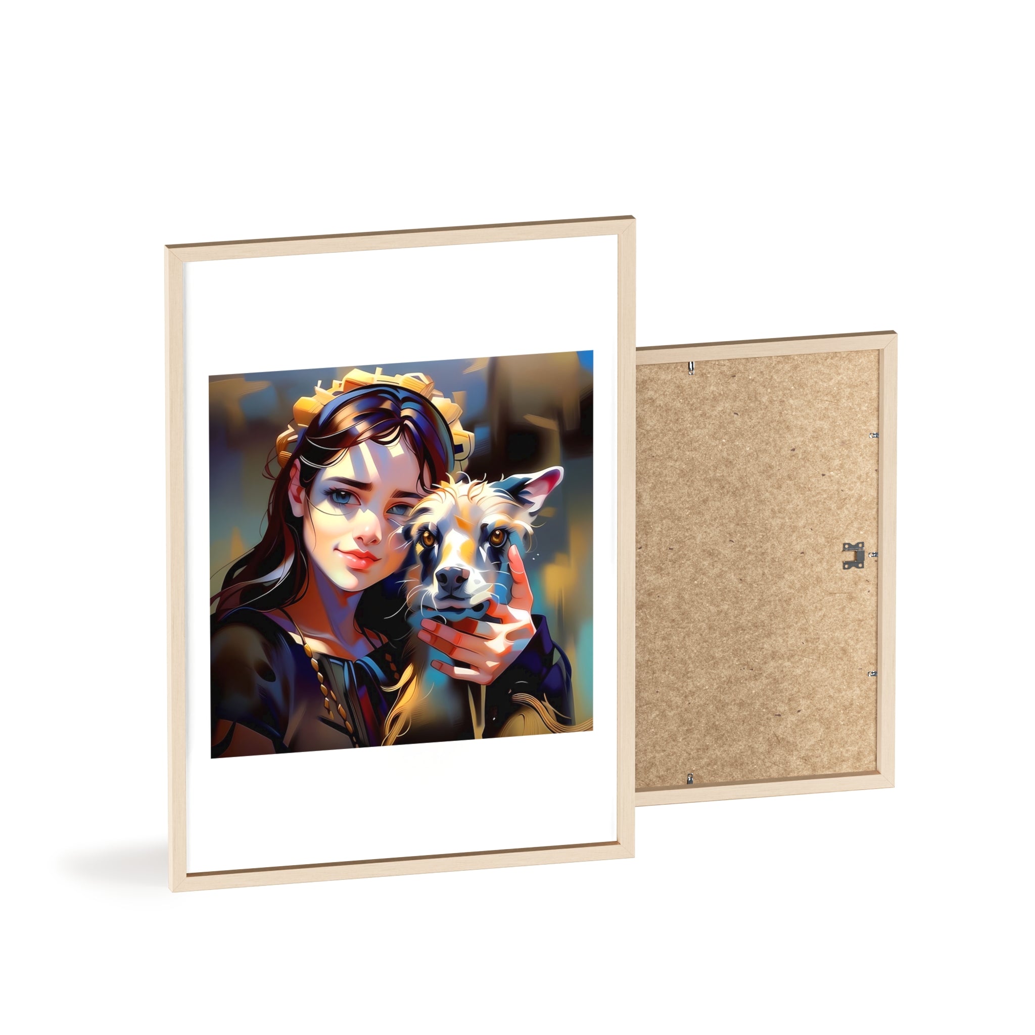 Poster mit Holzrahmen, Art.-Nr. AP 00123 P