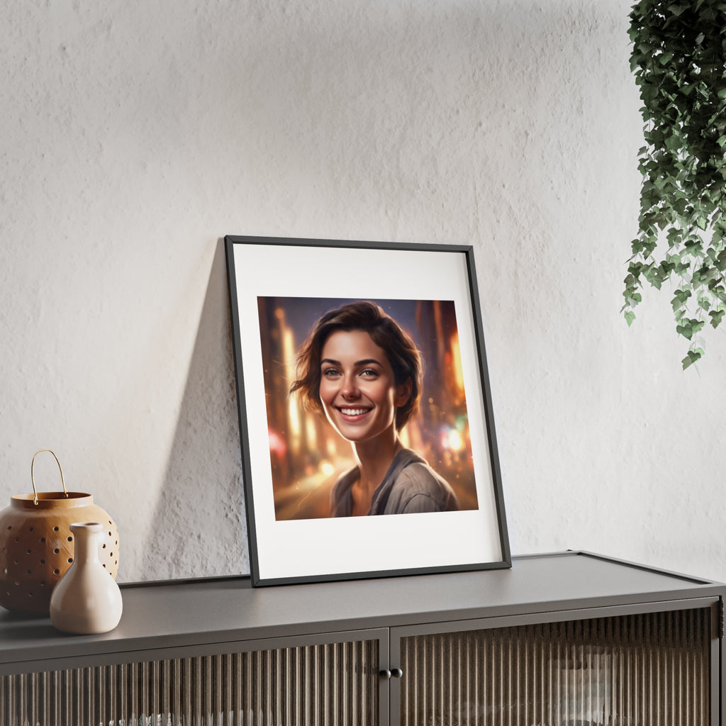 Poster mit Holzrahmen, Art.-Nr. AP 00160 P
