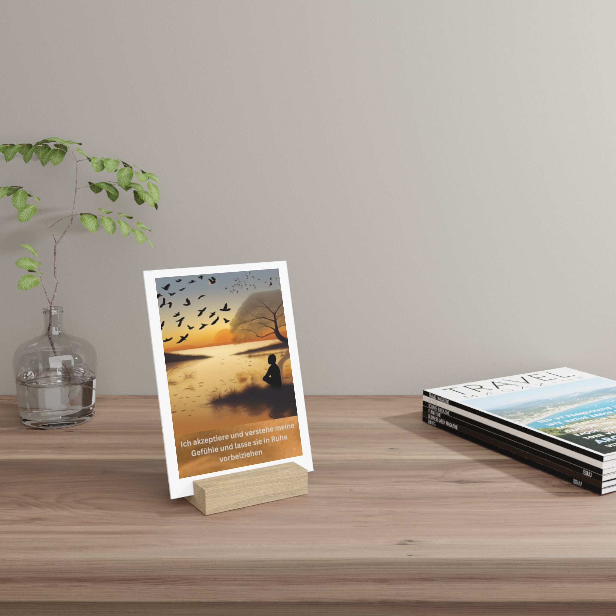 Aufsteller mit Ständer, Art.-Nr. G 007-2