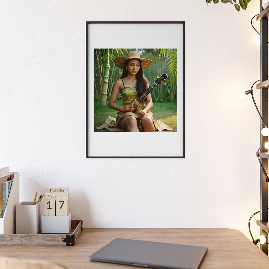 Poster mit Holzrahmen, Art.-Nr. AP 00104 P