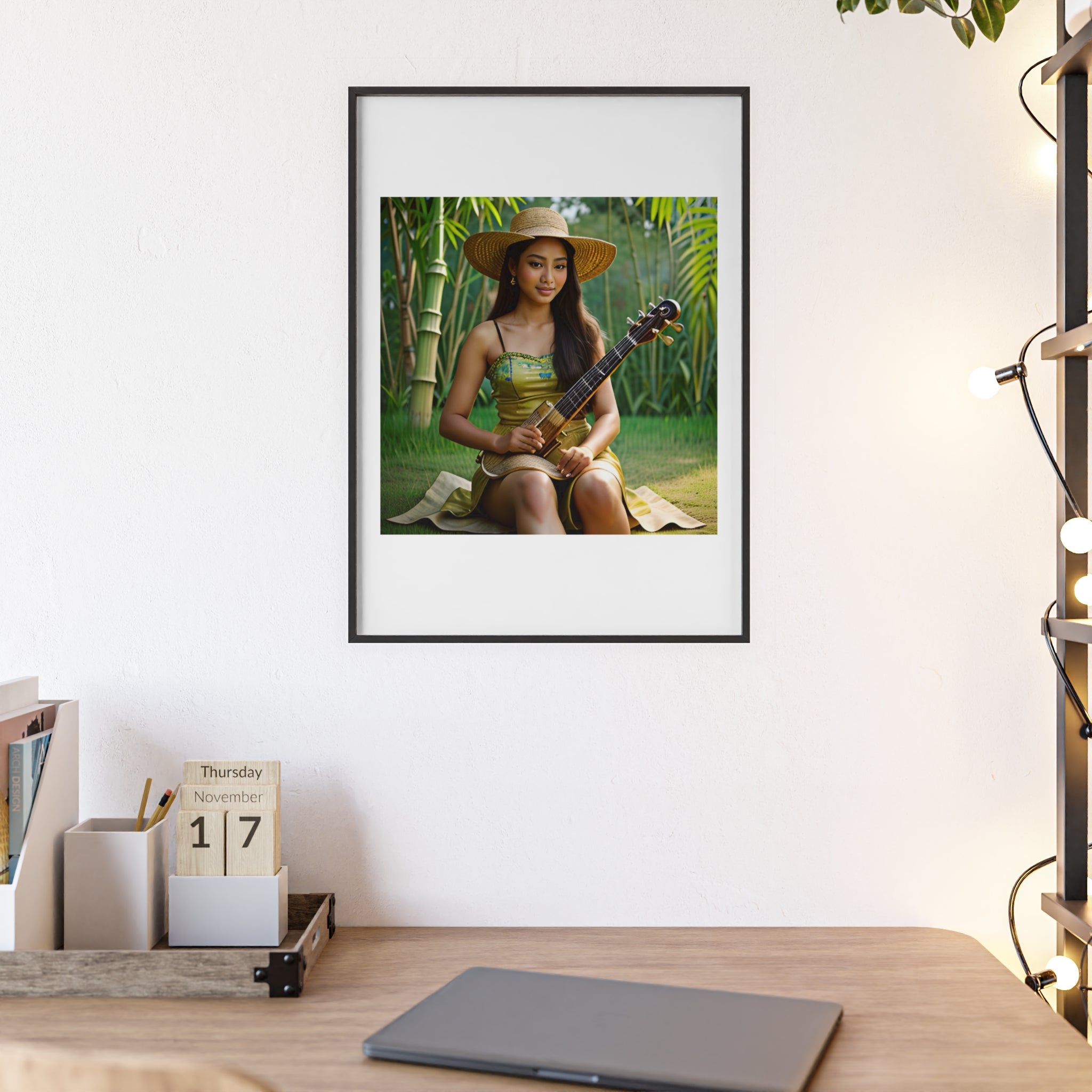 Poster mit Holzrahmen, Art.-Nr. AP 00104 P