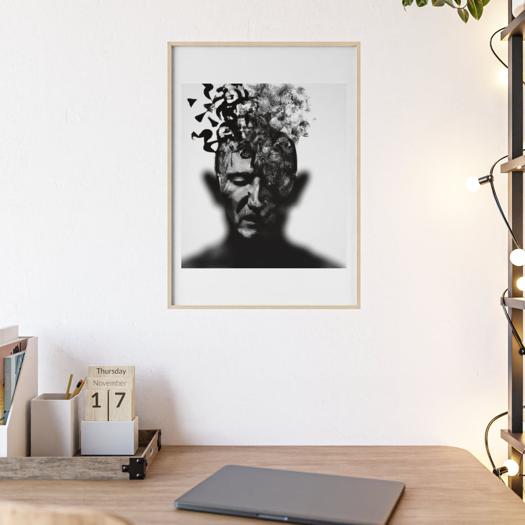 Poster mit Holzrahmen, Art.-Nr. FY 00106 P