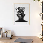 Poster mit Holzrahmen, Art.-Nr. FY 00106 P