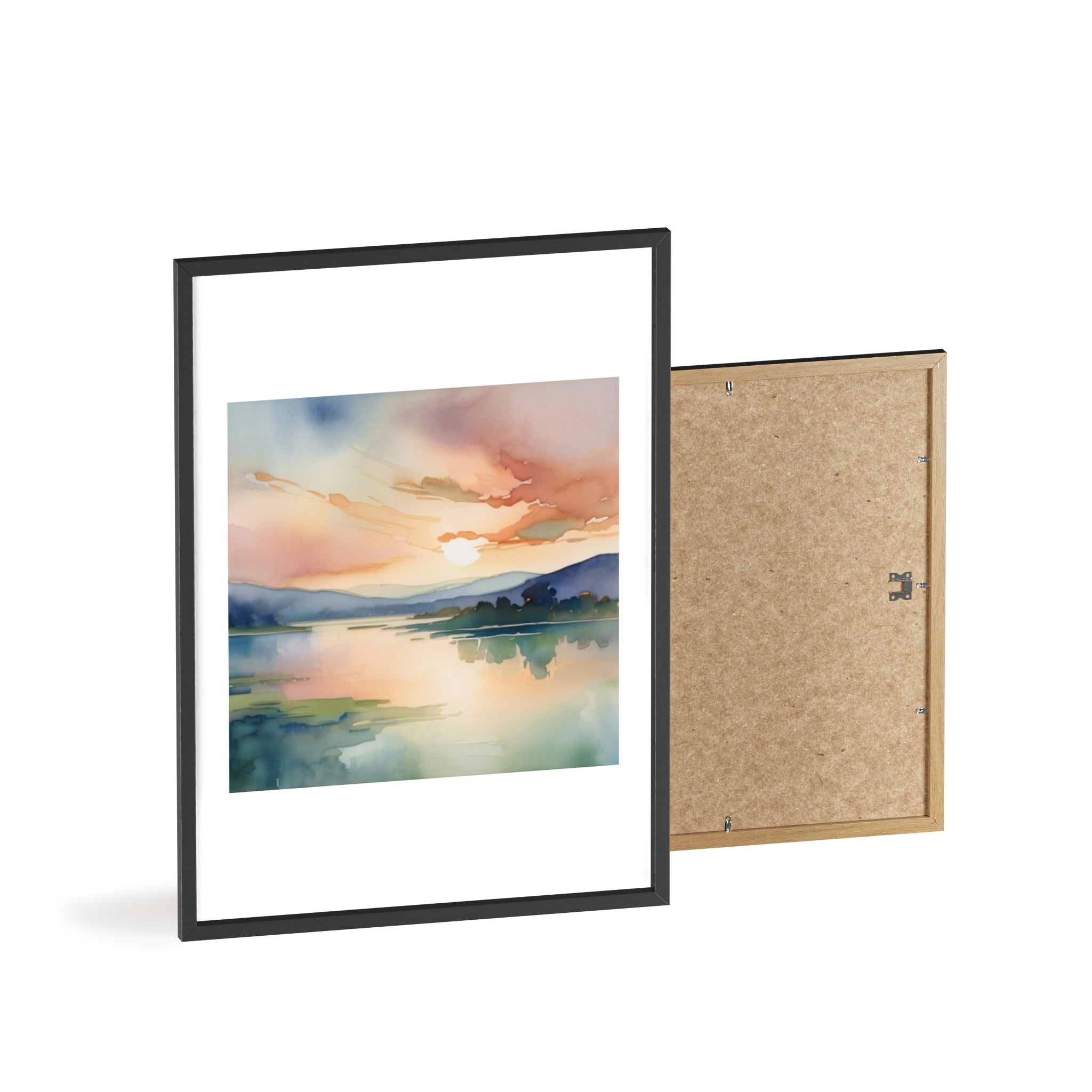 Poster mit Holzrahmen, Art.-Nr. FY 00137 P