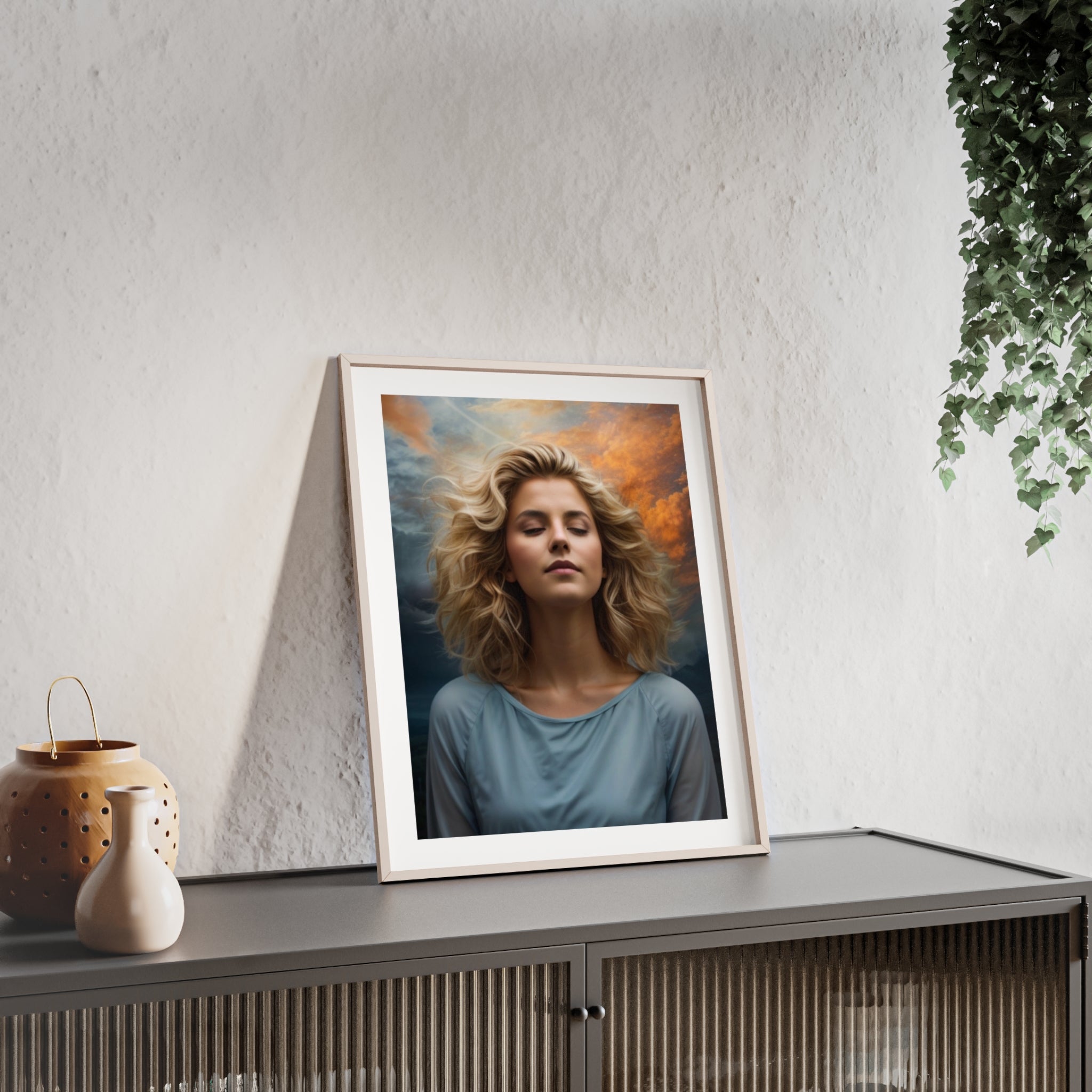 Poster mit Holzrahmen, Art.-Nr. FY 00109 P