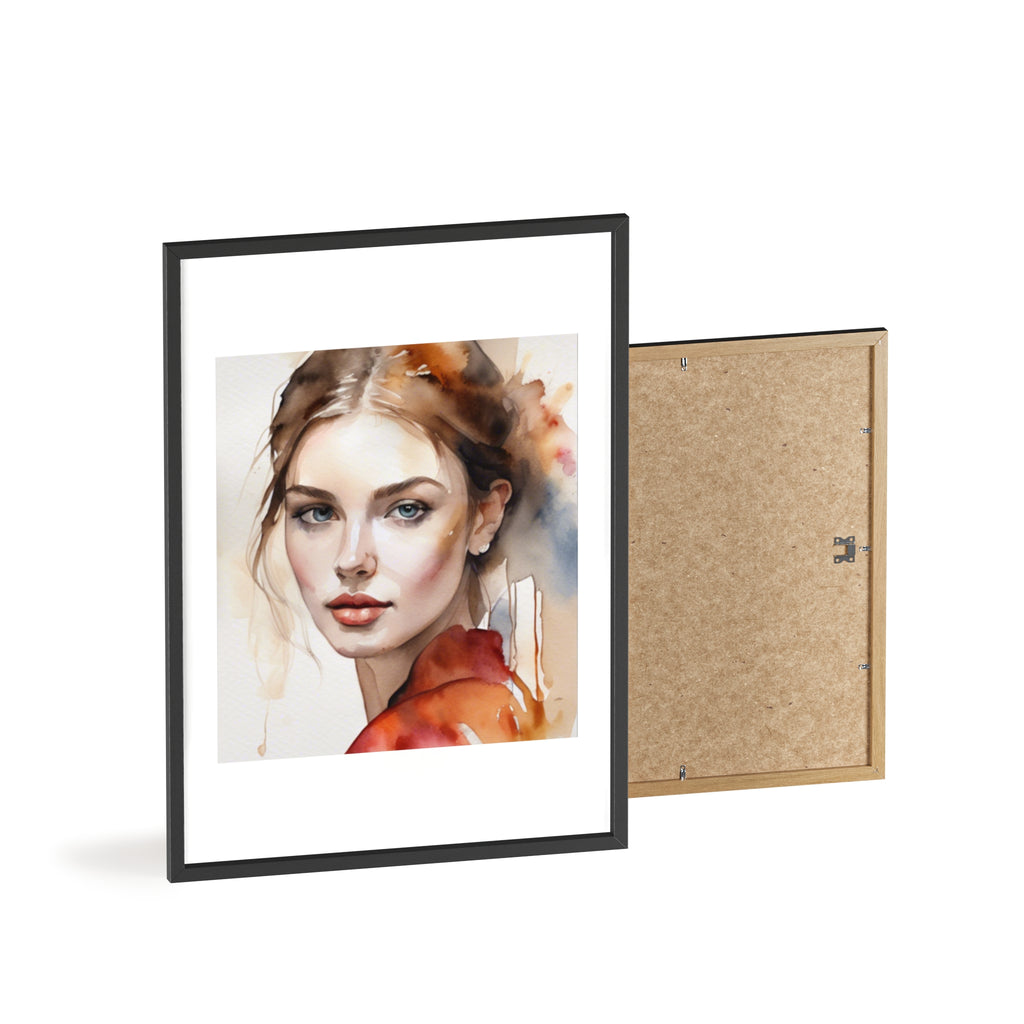 Poster mit Holzrahmen, Art.-Nr. AP 00163 P