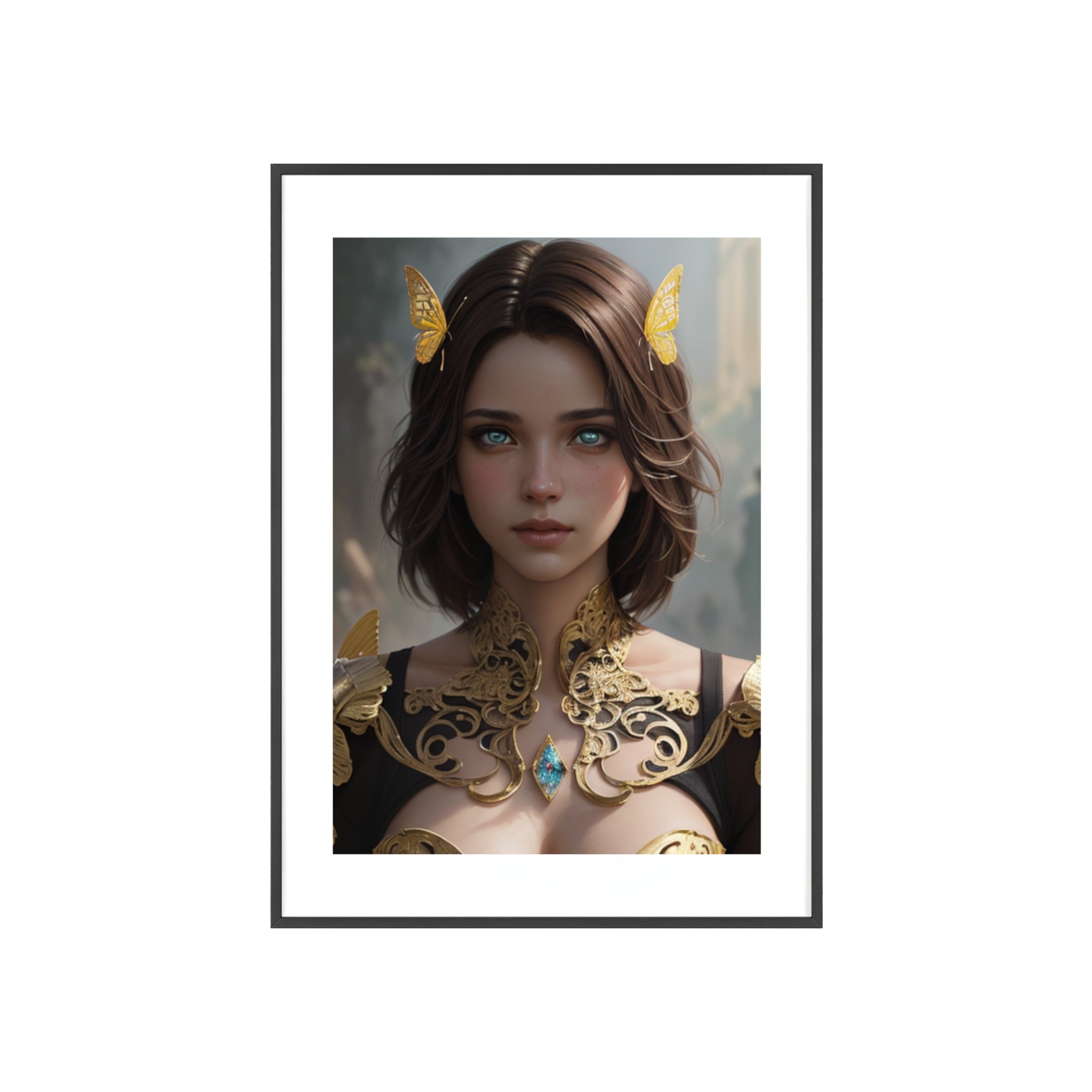 Poster mit Holzrahmen, Art.-Nr. FY 00132 P