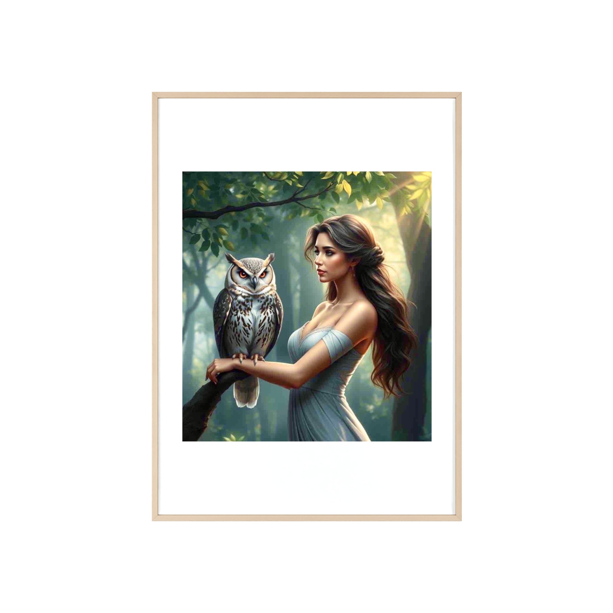 Poster mit Holzrahmen, Art.-Nr. FY 00120 P