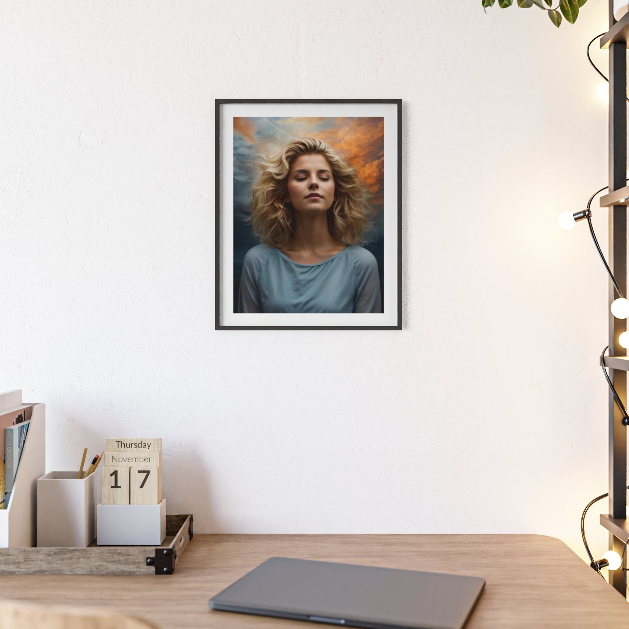 Poster mit Holzrahmen, Art.-Nr. FY 00109 P