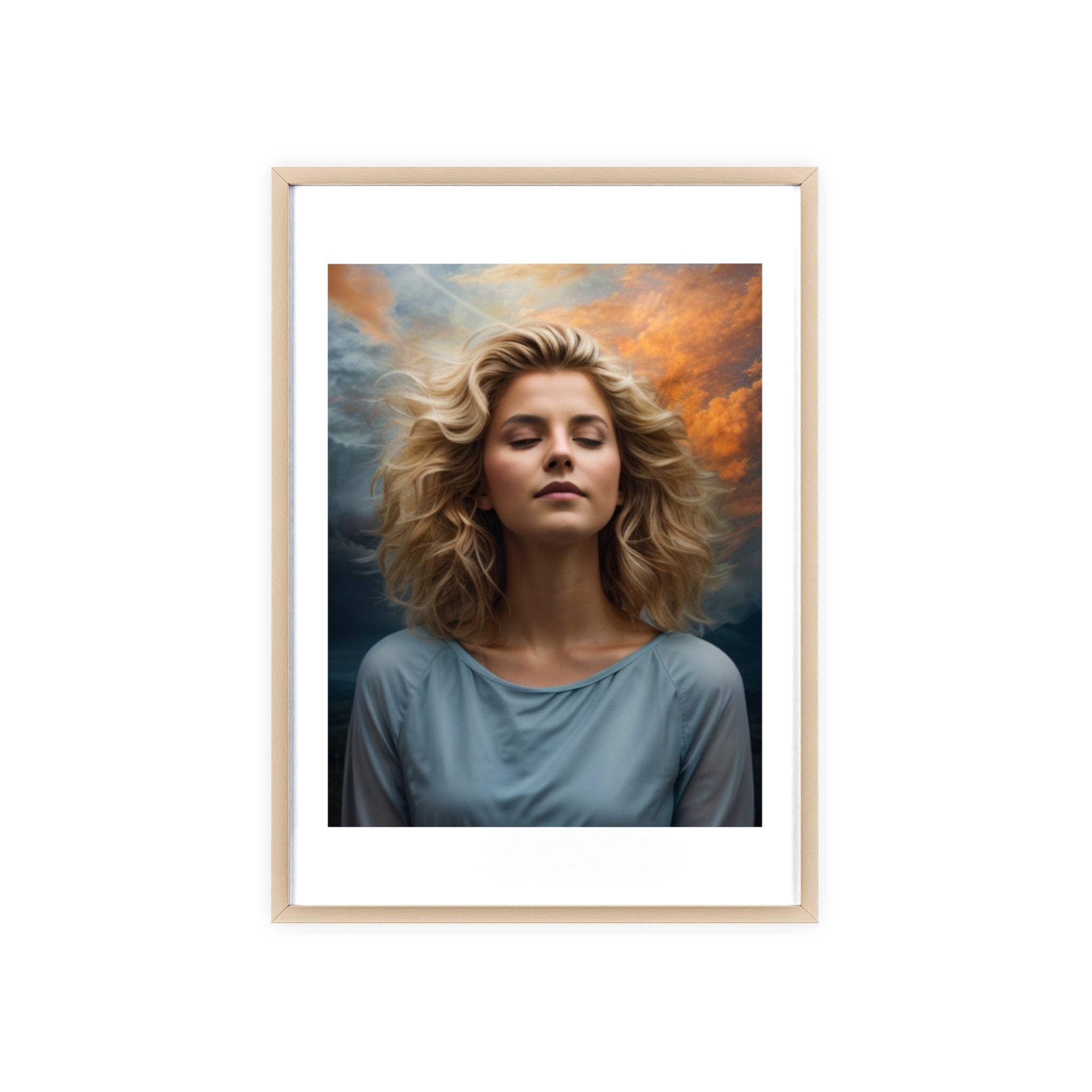 Poster mit Holzrahmen, Art.-Nr. FY 00109 P