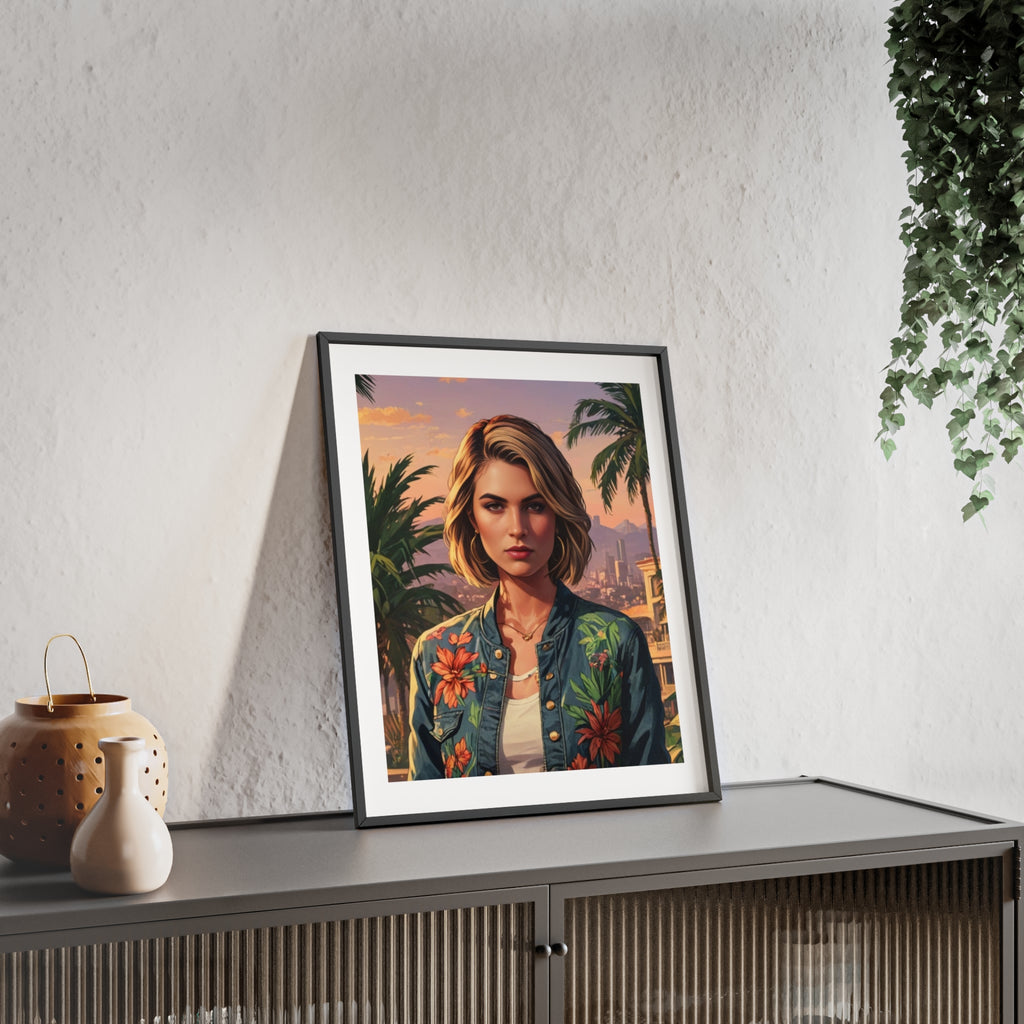 Poster mit Holzrahmen, Art.-Nr. AP 00151 P