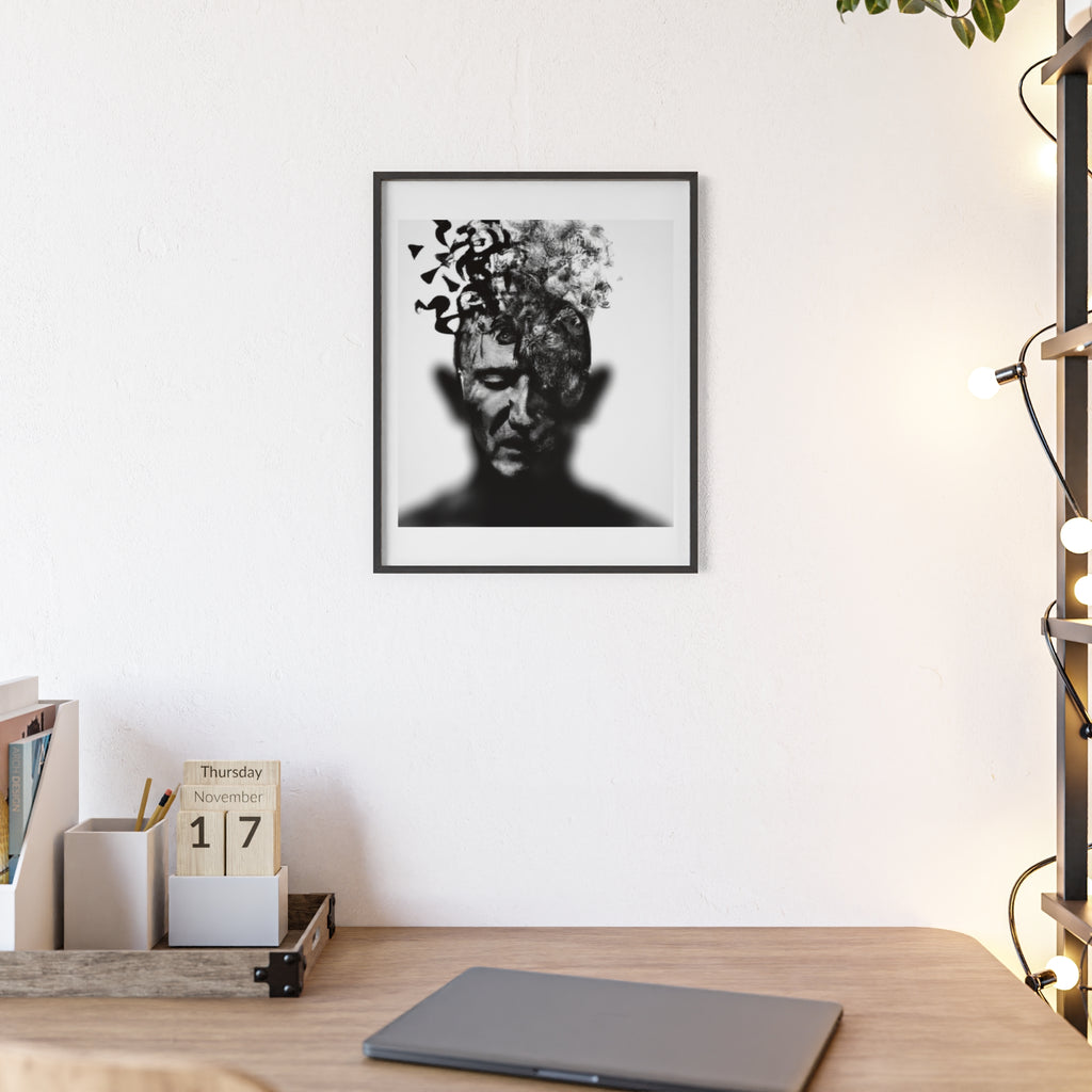 Poster mit Holzrahmen, Art.-Nr. FY 00106 P