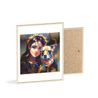 Poster mit Holzrahmen, Art.-Nr. AP 00123 P