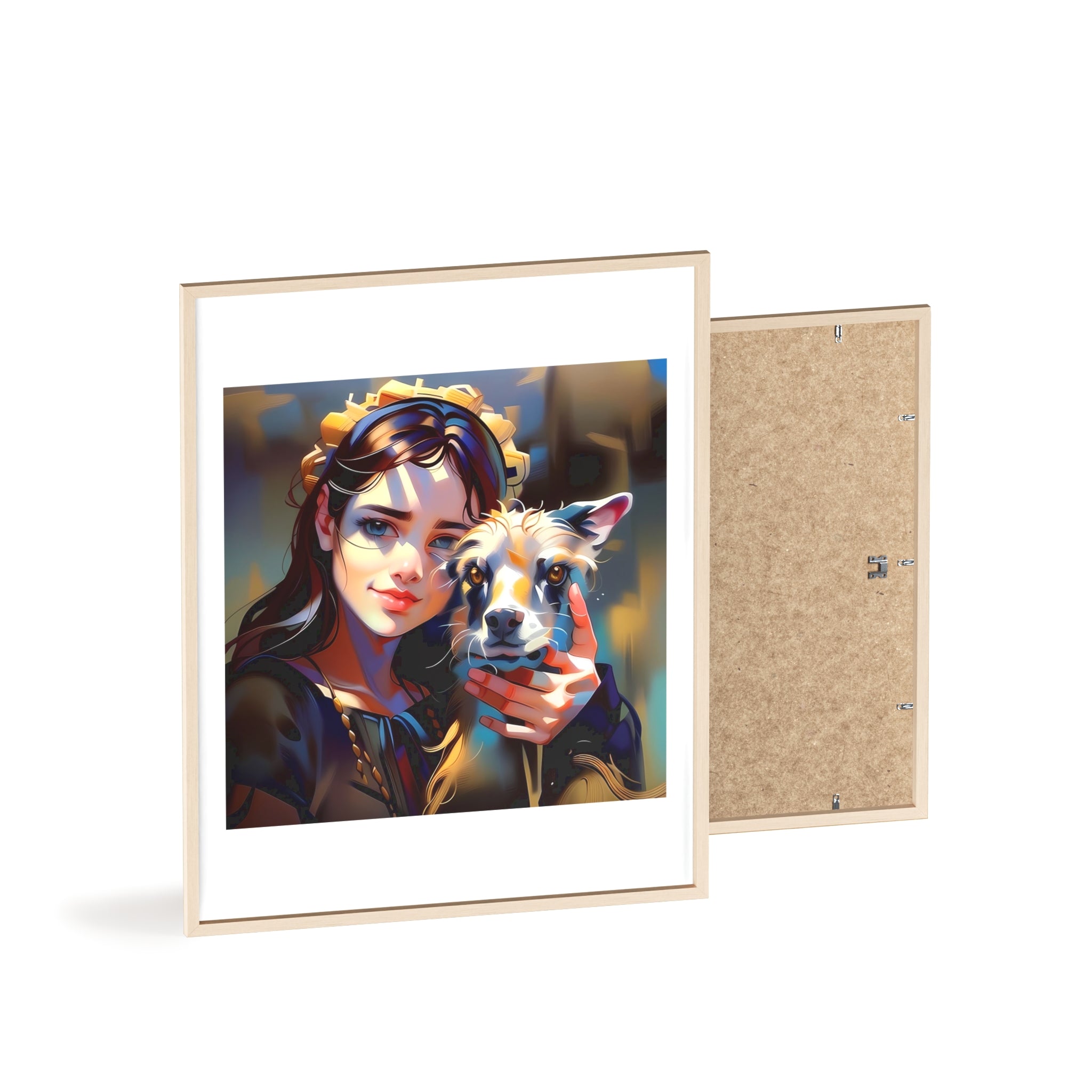 Poster mit Holzrahmen, Art.-Nr. AP 00123 P